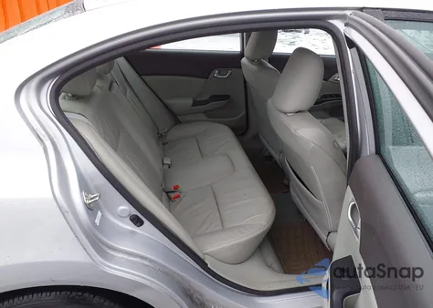 2012 Honda Civic Ex-L from USA, damaged, VIN 2HGFB2F96CH573721